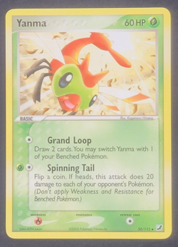 Pokemon TCG - Yanma - 50/115 - Uncommon - EX Unseen Forces - NM/LP - 2005 - Image 1