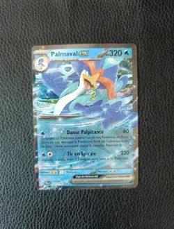 Carte Pokemon Palmaval Ex 052/193 Ecarlate Et Violet Fr Neuf - Image 1