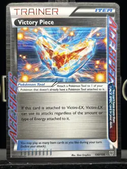 2012 Pokemon TCG - Plasma Storm - Victory Piece Ace Spec Holo Rare 130/135 - LP - Image 3