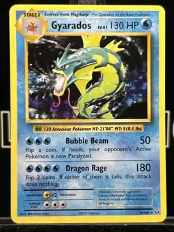 Gyarados 34/108 - XY Evolutions Holo Rare Pokemon TCG NM - Image 3