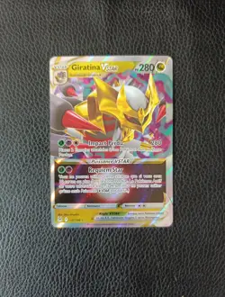 Carte Pokemon Giratina Vstar 131/196 EB11 Epee & Bouclier Origine Perdue FR NEUF - Image 1