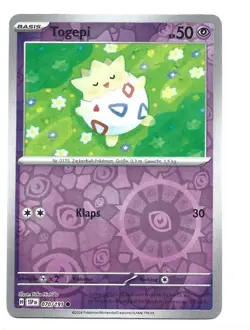 Togepi 070/191 Reverse Holo Sturmische Funken SSP Pokemon Deutsch Near Mint - Image 1