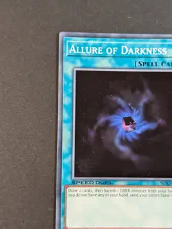 Yugioh TCG - 1x Allure of Darkness - SGX3-ENI30 - NM - Common - Speed Duel 2023 - Image 3