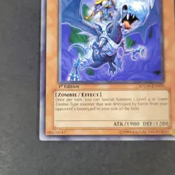 Yugioh TCG - Paladin of the Cursed Dragon - SDZW-EN003 - 1st Ed - LP Common 2008 - Image 4