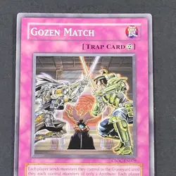 Yugioh TCG - Gozen Match - CSOC-EN079 - NM, Unlimited Crossroads of Chaos - 2008 - Image 5