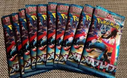 Pokemon Card Pack Lot Mega Brave 10 Booster Packs Japanese Scarlet & Violet New - Image 2