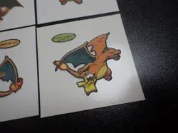 Pokemon Card Daiichi Bread Promo Sticker Charizard x4 SET #5520 - Image 3