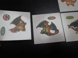 Pokemon Card Daiichi Bread Promo Sticker Charizard x4 SET #5520 - Image 5