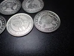 Pokemon Card Meiji Promo Battle Coin x5 Poliwrath Evolutions & Lapras #5461 - Image 4