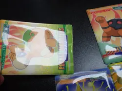 Pokemon Bandai Promo Waterproof Bathroom Menko Card x4 Torkoal Manectric et#5534 - Image 5