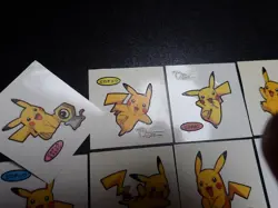 Pokemon Card Daiichi Bread Promo Sticker Pikachu x15 SET #4348 - Image 2