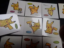 Pokemon Card Daiichi Bread Promo Sticker Pikachu x15 SET #4348 - Image 5