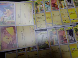Pokemon Card Non Holo Shining Pikachu Lot Of 46 SET 023/071 025/165 etc #5551 - Image 3