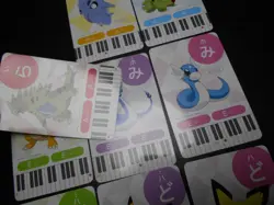 Pokemon Music Musical Note Card x9 Pikachu Tyranitar Dragonite Evolutions #3738 - Image 2