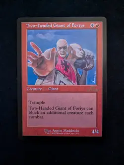 Magic The Gathering MTG - Two-headed Giant of Foriys - 30th Anniversary Edition - Image 2