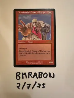 Magic The Gathering MTG - Two-headed Giant of Foriys - 30th Anniversary Edition - Image 1