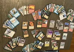 1995 MTG Ice Age Lot Of 100+ With Rares And Lands Lightly Played - Image 5