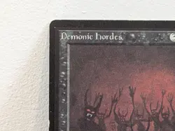Beta Demonic Hordes MTG Card Excellent Condition Vintage Single Magic Gathering - Image 3