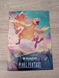 MtG x Final Fantasy - Chocobo Race Mini Poster Foil Near Mint - Image 1