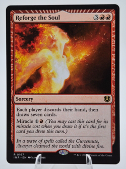 MTG Magic The Gathering Reforge The Soul Card Regular Rare 0167 - Image 1