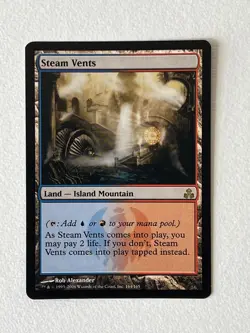 MTG - Steam Vents - Guildpact - Image 1