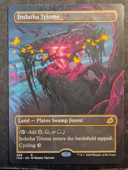 Indatha Triome - Borderelss Showcase - Ikoria: Lair of Behemoths (MTG) - Image 1