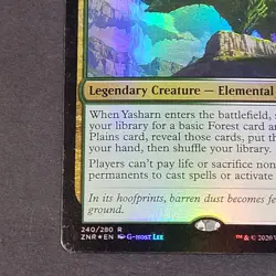 MTG 1x Yasharn, Implacable Earth - Zendikar Rising - NM Foil Magic The Gathering - Image 3