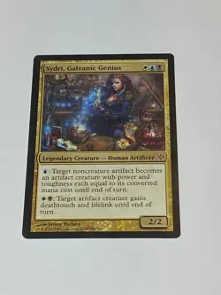 MTG - Sydri Galvanic Genius - Commander 2013 - NM - Magic the Gathering - Esper - Image 3
