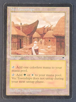 MTG - 1x Vec Townships - Tempest - NM/LP - Vintage - Land - Magic The Gathering - Image 1