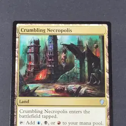 MTG - 1x Crumbling Necropolis - Commander 2017 - NM - Magic the Gathering #244 - Image 5