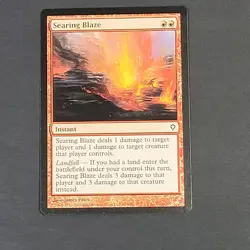 MTG - 2x Searing Blaze - Worldwake - LP/NM - Magic The Gathering - Instant 2010 - Image 2