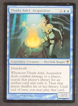 MTG - 1x Thada Adel Acquisitor - Worldwake - NM/LP - Rare - Blue - Magic - 2010 - Image 1