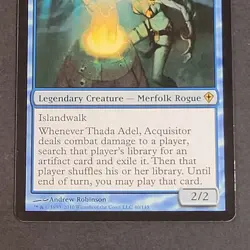 MTG - 1x Thada Adel Acquisitor - Worldwake - NM/LP - Rare - Blue - Magic - 2010 - Image 4