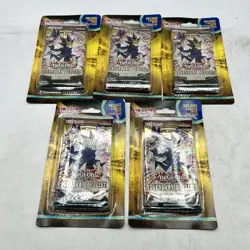 Yugioh Legendary Duelists Magical 1st Edition 2 Boosters 1 Rare Card- Lot of 5 - Image 1