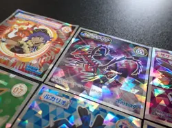 Pokemon Wafer Promo Holo Sticker x12 Charizard Eevee Lucario etc #5517 - Image 3