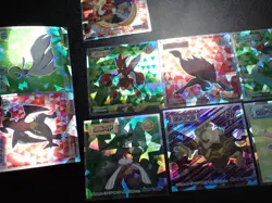 Pokemon Wafer Promo Holo Sticker x9 Charizard Garchomp Gardevoir etc #5003 - Image 4