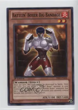 Battlin' Boxer Big Bandage 1st Ed. YuGiOh Primal Origin #PRIO-EN008 6o2 - Image 1