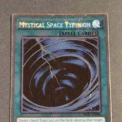 Yugioh - Mystical Space Typhoon - NKRT-EN040 - MP - Platinum Rare - Limited 2014 - Image 4