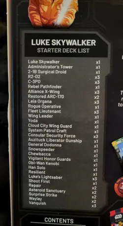 Star Wars Unlimited Spark Of The Rebellion Two-player Starter Pack Card Game - Image 4