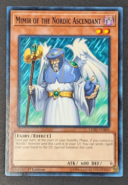 Yugioh TCG - 1x Ljosalf of the Nordic Alfar - LEHD-ENB06 - NM - 1st Edition 2018 - Image 1