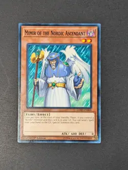 Yugioh TCG - 1x Ljosalf of the Nordic Alfar - LEHD-ENB06 - NM - 1st Edition 2018 - Image 3