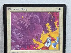 Beta Blaze of Glory MTG Card Very Good Condition Vintage Magic the Gathering - Image 3
