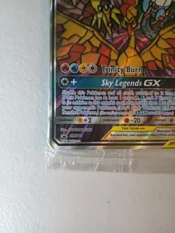 Moltres Zapdos Articuno GX SM210 Stained Glass Hidden Fates Promo Card Sealed - Image 5