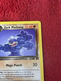 Dark Machamp 27/82 Team Rocket Non Holo Wotc Pokemon Card Lp- - Image 2