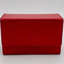Ultra PRO Magic The Gathering Red Deck Box - 100+ Card Capacity, Pre‑Owned - Image 1