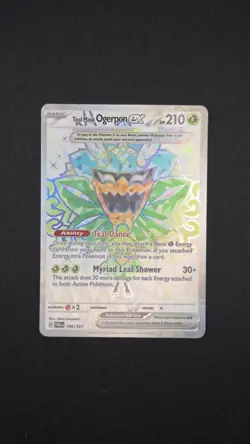 Pokemon TCG Card Teal Mask Ogerpon EX 190/167 Twilight Masquerade Full Art - NM - Image 1