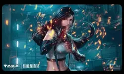 Ultra Pro Final Fantasy Mtg Playmat Tifa No.MP402 - Image 1