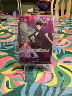Nico Robin (Alt Art) EB02-036 R Anime 25th Collection ONE PIECE Card Japanese - Image 1