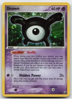 Pokemon tcg Unseen Forces #X/28 Unown (X) Lightly played - Image 1