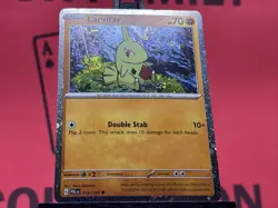 Larvitar 110/193 Paldea Evolved Cosmos Holo Common Pokemon TCG 2023 NM - Image 4